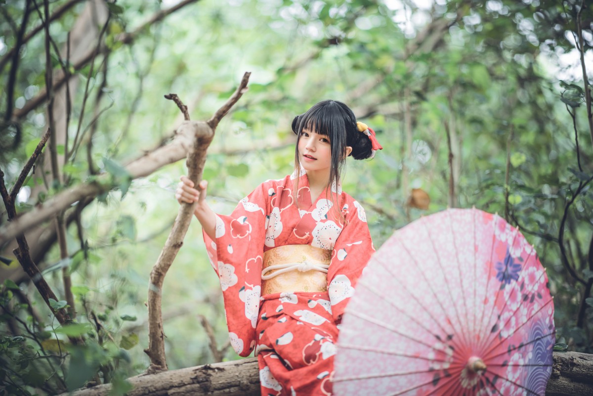 萝莉风COS 桜桃喵 – 夏日祭